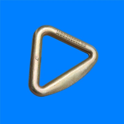 Forged Rope Rigging Hardware Winch Strap Delta Ring แหวนสามเหลี่ยม