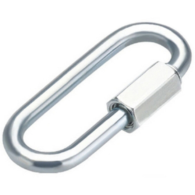 Quick Link ปากกว้าง ชุบซิงค์ M3.5 - M12 2750lbs