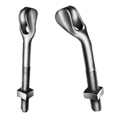 5/8 × 8 - 5/8 × 36 ฟิตติ้งพลังงานไฟฟ้า Thimble Eye Bolt