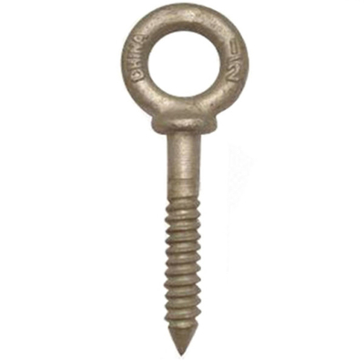 G275 Screw Eye Bolt US Type ชุบสังกะสีแบบจุ่มร้อน 5/8 × 4 นิ้ว ISO9001