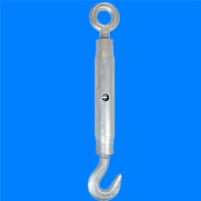 DIN1478 เหล็กกล้าไร้สนิม Turnbuckle Pipe Body Type Carbon Steel Galvanized