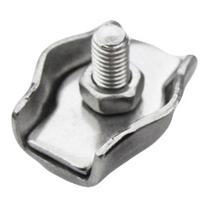 คลิปลวดสลิง Simplex 0.005 - 0.073 Kg/Pc คลิปสายไฟเหล็กคาร์บอนชุบสังกะสี