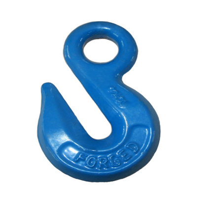 โลหะผสมเหล็ก Clevis Eye Grab Hook เหล็กกล้าคาร์บอนชุบสังกะสี G80 HA 323