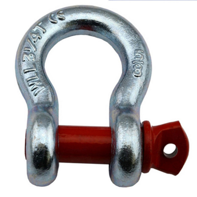 55T สลักเกลียวโบว์สกรู Pin Anchor Shackle US Type Crosby G209 Shackle