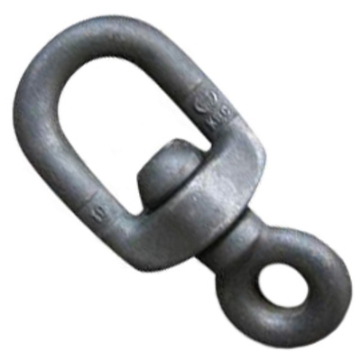 อุปกรณ์ยึดเกาะเหล็กคาร์บอนสีด้วยตนเอง JIS ประเภท Single Jaw Eye Swivel