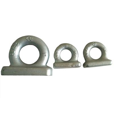 2T Marine Rigging Hardware แผ่นตาสำหรับงานหนักฐานสี่เหลี่ยมสีด้วยตนเอง