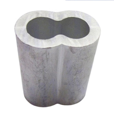 ลวดสลิงจีบนาฬิกาทราย ปลอกโลหะอลูมิเนียม Aluminiuml Casting US Type
