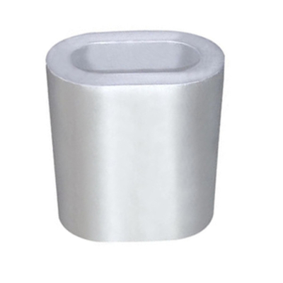 Aluminiuml Casting Rope Rigging Hardware DIN3039 ปลอกโลหะลวดสลิงอลูมิเนียม