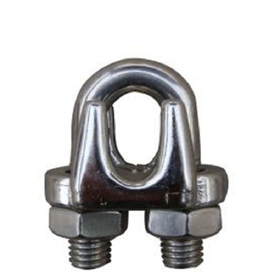 คลิปลวดสลิงขัดเงา US Type Stainless Steel Cable Clamps 3mm to 76mm