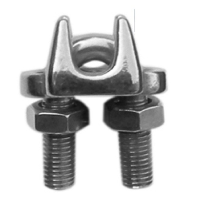 คลิปลวดสลิงขัดเงา US Type Stainless Steel Cable Clamps 3mm to 76mm